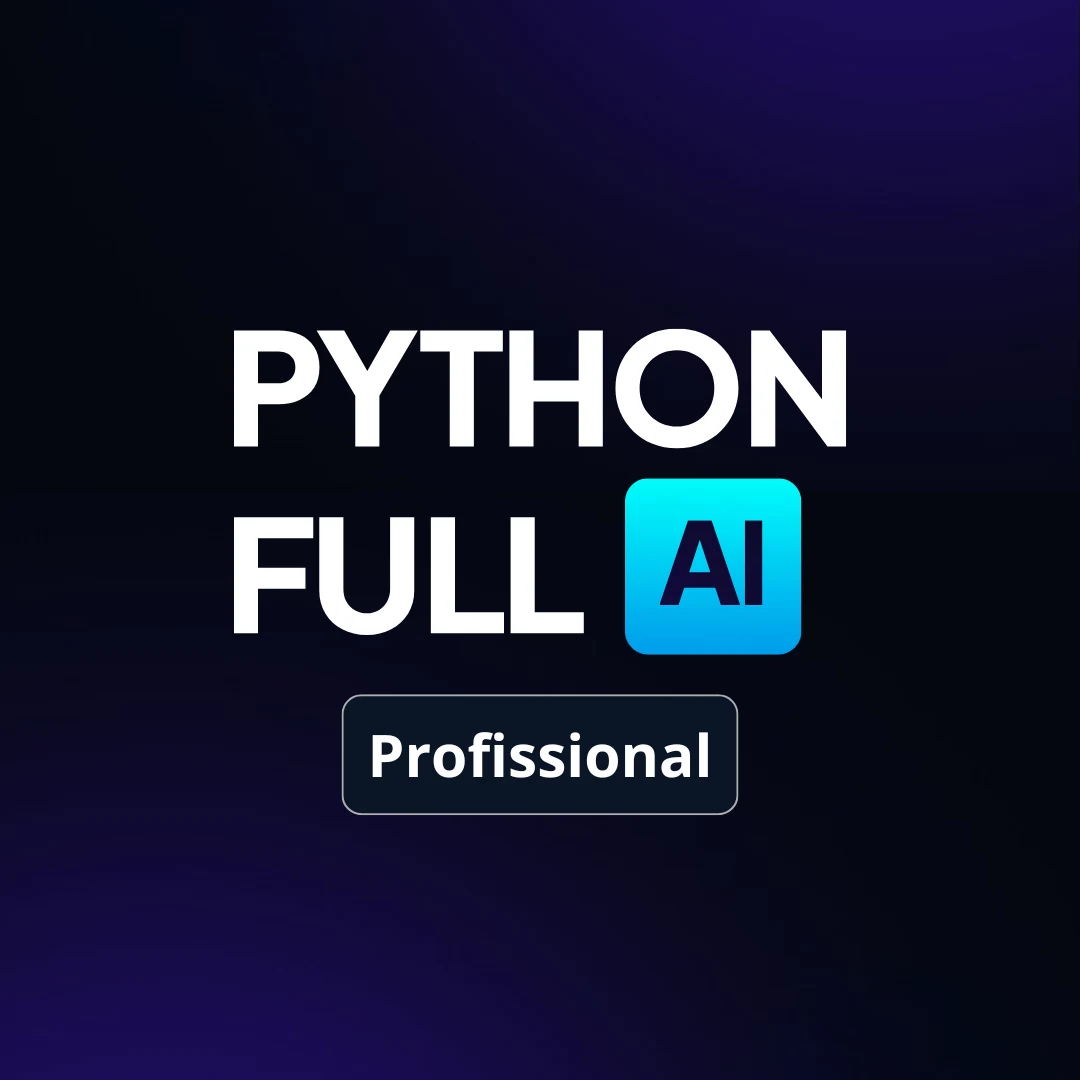 Banner oficial da Python Full AI, trilha profissional