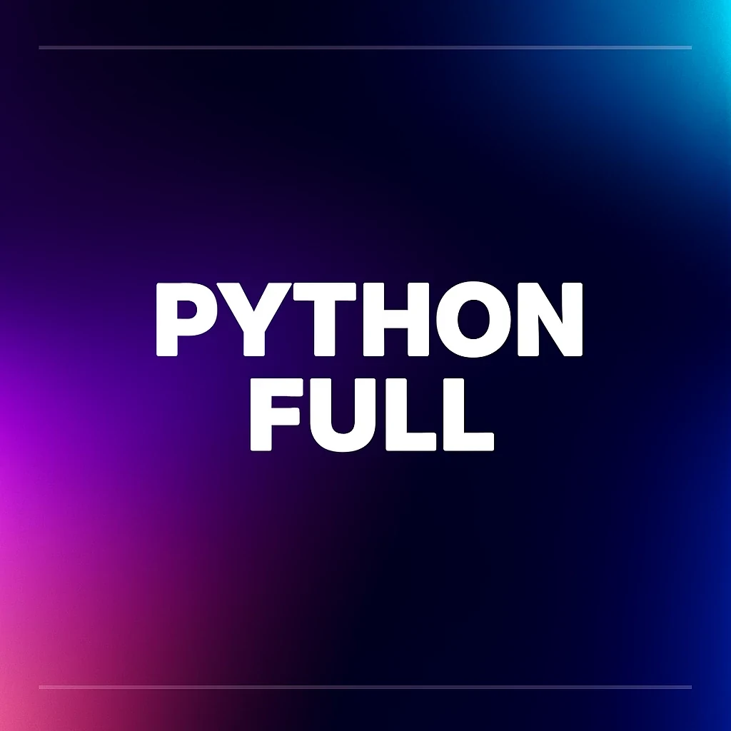 Banner oficial da formação Python Full
